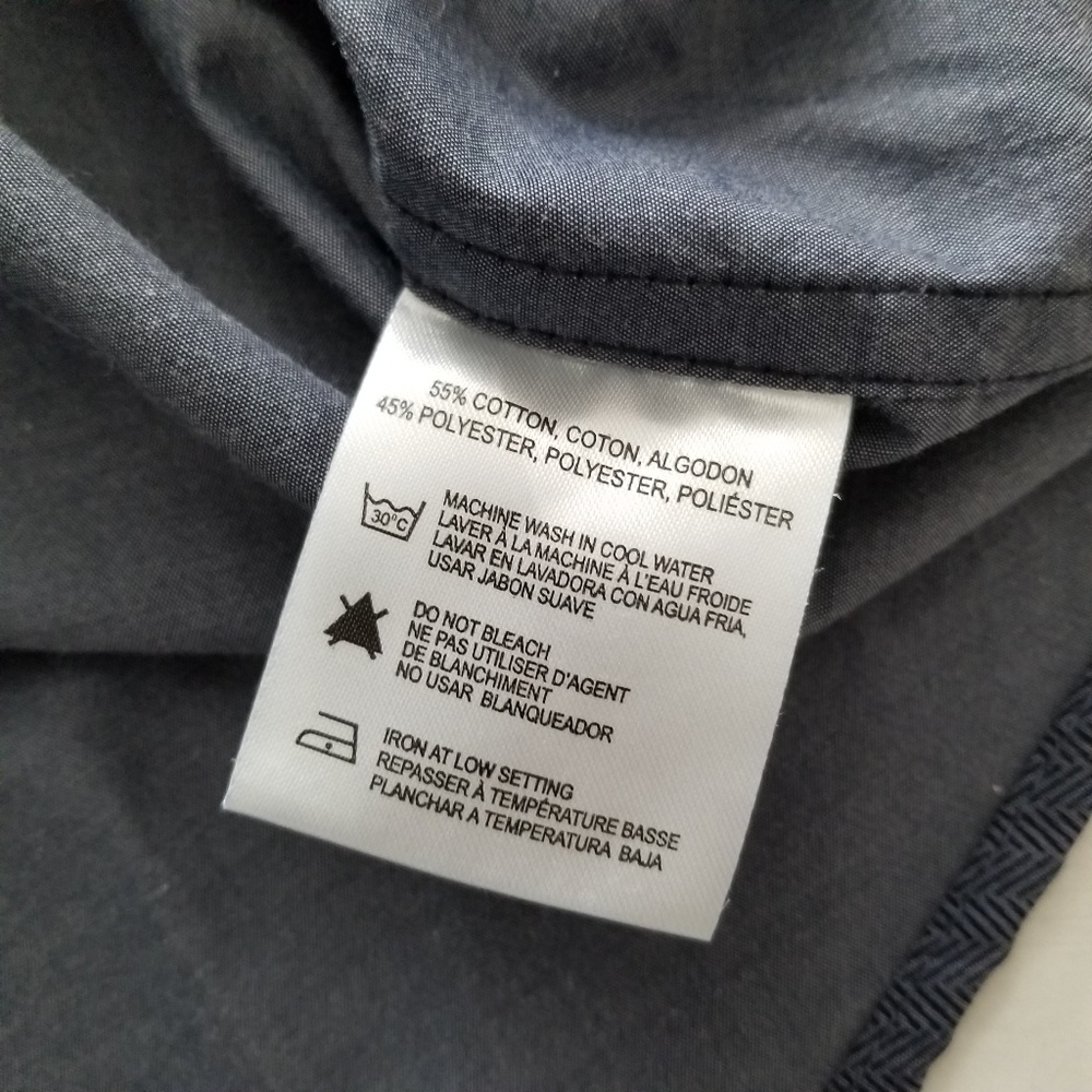 INT'L REPORT Men's button down shirt Slim fit XL - Picture 6 of 7